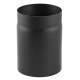 Tubo per canna fumaria in acciaio nero PARKANEX, dritto, lunghezza 0.25 m, Ø150,  Spessore 2mm | Canna Fumaria |  |