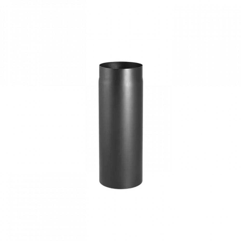 Tubo per canna fumaria in acciaio nero PARKANEX, dritto, lunghezza 0.5 m, Ø150,  Spessore 2mm | Canna Fumaria |  |