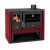 Cucina a legna Prity GT Rosso, 15 kW