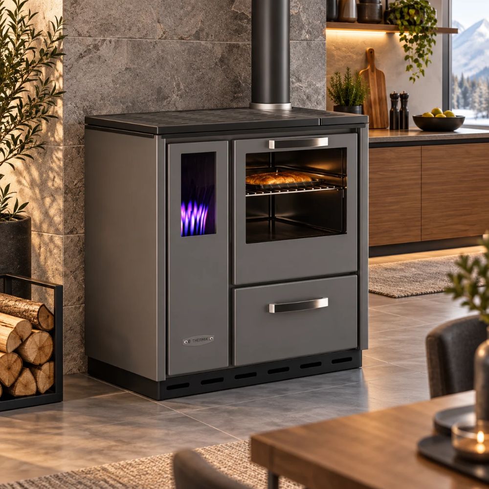 Stufa a gasolio con forno Balkan Energy MASINA, 10kW | Stufe a gasolio |  |
