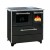 Stufa a Legna con Forno Alfa Plam Donna 70 Antracite, 5kW