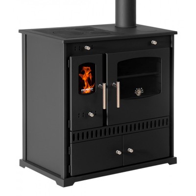 Stufa a legna con forno Prometey Perfect Eco, 7kW - Prometey