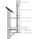 Kit INOX tubi canna fumaria per stufa a pellet, Isolamento, Ф80 (diametro interno), 11.7m | Comignoli | Camini |