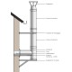 Kit INOX tubi canna fumaria per stufa a pellet, Isolamento, Ф80 (diametro interno), 3.7m-11.7m | Camini |  |