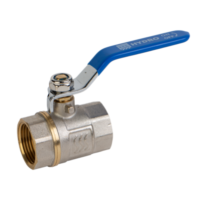 Valvola a sfera di intercettazione Femmina-Femmina Hydro – Ottone – 0470003 – Dimensione (pollici): 1" - Hydro
