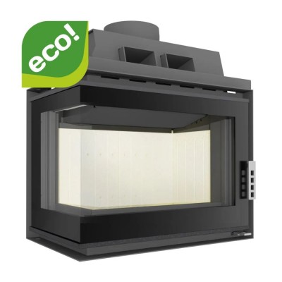 Camini a legna UNIFLAM 600 DURO S con alimentazione d'aria, lato sinistro, 11 kW - Camini a legna