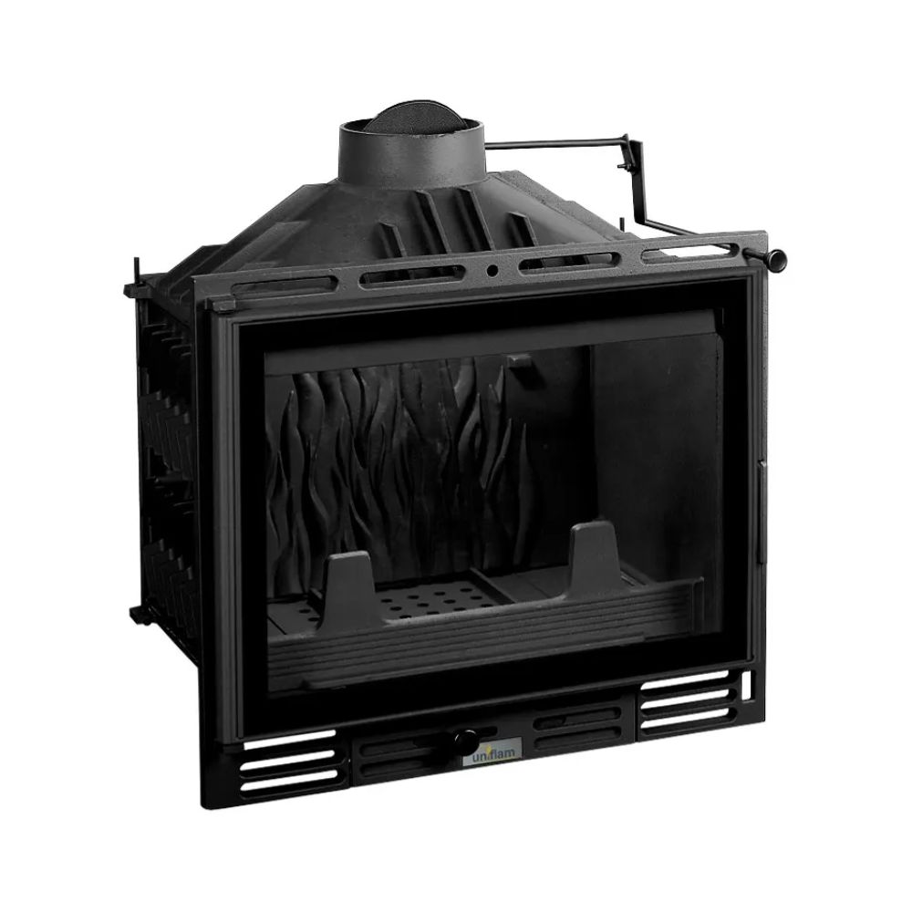 Camini a legna UNIFLAM 600 PLUS ECO con serranda, 8 kW | Inserti Camini | Camini a legna |