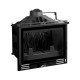 Camini a legna UNIFLAM 600 PLUS ECO con serranda e alimentazione d'aria, 8 kW | Inserti Camini | Camini a legna |