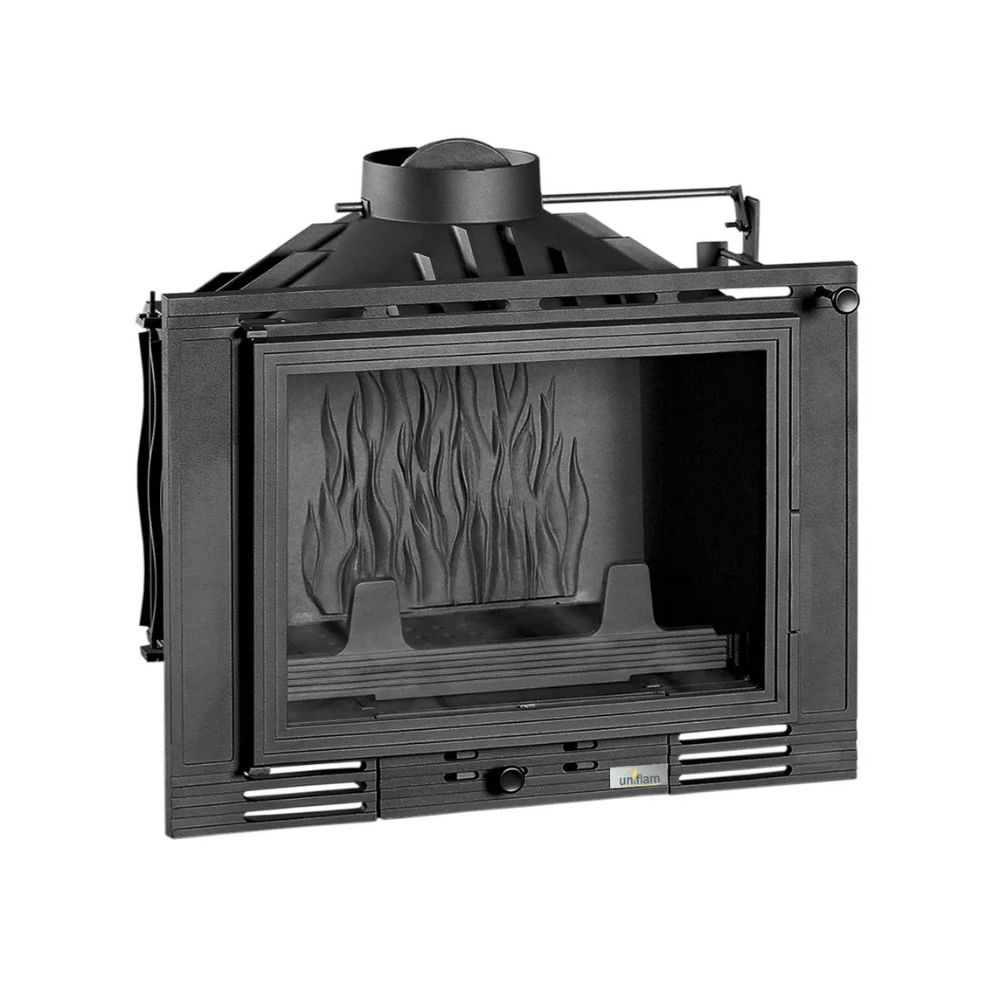 Camini a legna UNIFLAM 700 ECO con serranda e alimentazione d'aria, 8 kW | Inserti Camini | Camini a legna |