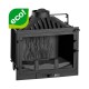 Camini a legna UNIFLAM 700 STANDARD ECO con serranda, 10 kW | Camini in ghisa | Camini a legna |