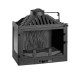 Camini a legna UNIFLAM 700 STANDARD con serranda, lato sinistro, 14 kW | Camini in ghisa | Camini a legna |