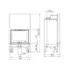 Camini a legna UNIFLAM 760 EVO con porta a sollevamento e alimentazione d'aria, 11 kW | Inserti Camini | Camini a legna |
