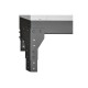 Camini a legna UNIFLAM 760 EVO PBS con condotti d'aria e alimentazione d'aria, vetro curvo, lato destro, 10 kW | Inserti Camini | Camini a legna |