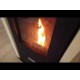 Camina a Pellet con Serbatoio d'Acqua Eco Spar Auriga Ivory, 25kW | Termostufe a Pellet | Stufe a Pellet |