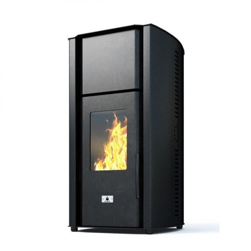 Camina a Pellet con Serbatoio d'Acqua Eco Spar Auriga Black, 25kW | Termostufe a Pellet Camina a Pellet con Serbatoio d'Acqua Eco Spar Auriga Black, 25kW | Termostufe a Pellet | Stufe a Pellet |