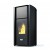 Camina a Pellet con Serbatoio d'Acqua Eco Spar Auriga Nera, 25kW