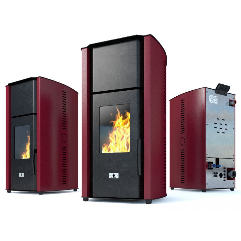 Camina a Pellet con Serbatoio d'Acqua Eco Spar Auriga Bordeaux, 25kW | Termostufe a Pellet Camina a Pellet con Serbatoio d'Acqua Eco Spar Auriga Bordeaux, 25kW | Termostufe a Pellet | Stufe a Pellet |