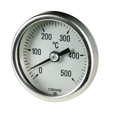 Bimetallic pyrometer Cewal, Rear stem DN40 - Confronto dei Prodotti