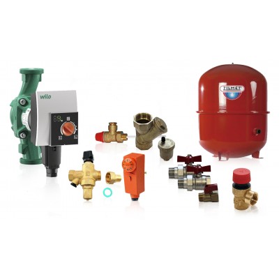 Hydraulic kit for closed type central heating system - Accessori