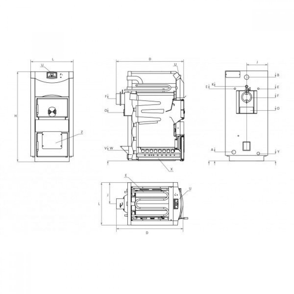 Caldaia a Legna BURNiT NWB PRIME 110, 110kW | Legna |  |