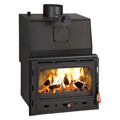 Termocamino a legna Prity C W28, 33.2kw - Prity