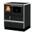 Stufa a Legna con Forno Alfa Plam Dominant 70, 6.3kW