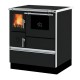 Stufa a Legna con Forno Alfa Plam Dominant 70 Anthracite, 6.3kW | Stufe a Legna con Forno | Stufe A Legna |