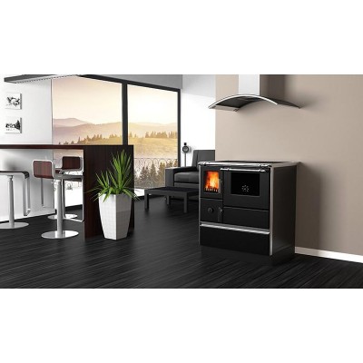 Stufa a Legna con Forno Alfa Plam Dominant 70, 6.3kW - Alfa-Plam