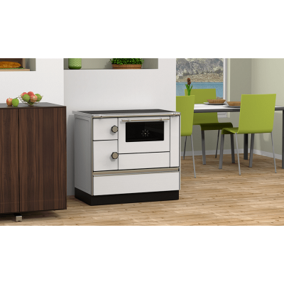 Stufa a Legna con Forno е Serbatoio d`Acqua Alfa Plam Alfa 90 HET, 14.39kW - Alfa-Plam