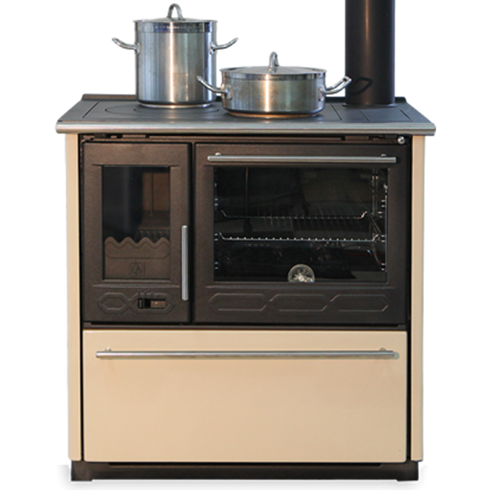 Cucina a Legna Plamen 850 Glas N, 8kW | Stufe a Legna con Forno | Stufe A Legna |
