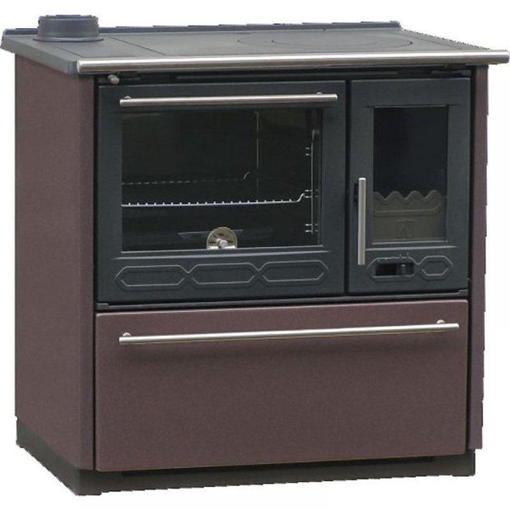 Stufa a Legna con Forno е Serbatoio d`Acqua Plamen Termo Glass, 14kW | Stufe A Legna | Legna |