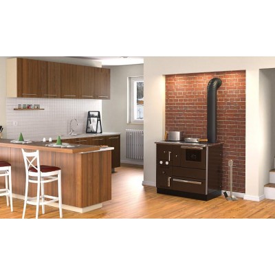 Termostufa a Legna con Forno Alfa Plam Alfa Term 27 Marrone, 27.56kW - Confronto dei Prodotti