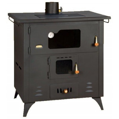 Stufa a Legna con Forno Prity 1P50R, 14kW - Prity