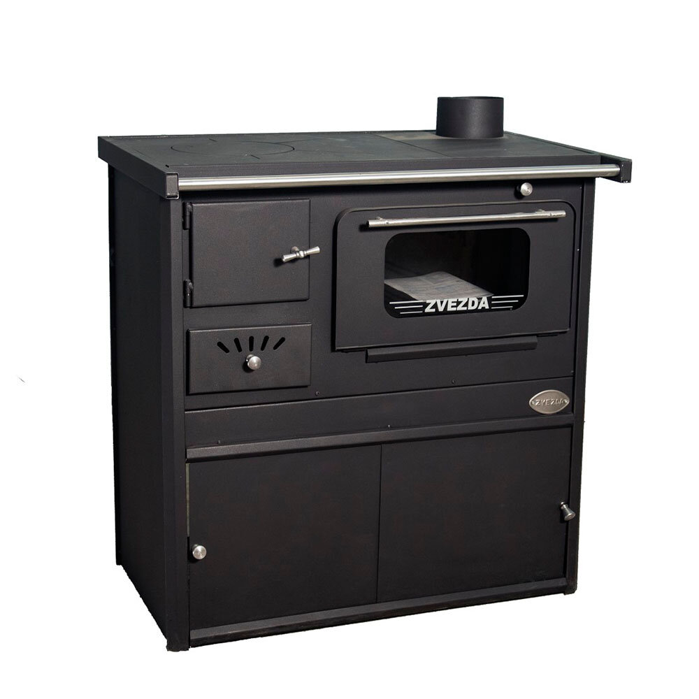 Stufa con forno a Legna Zvezda Classic SP, 5.7kW | Stufe A Legna | Legna |