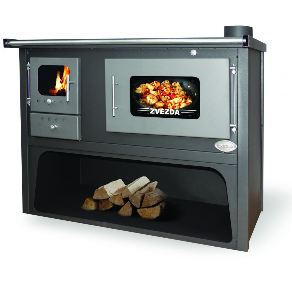 Stufa a Legna con Forno Zvezda Classic Maxi, 10kW | Stufe A Legna | Legna |