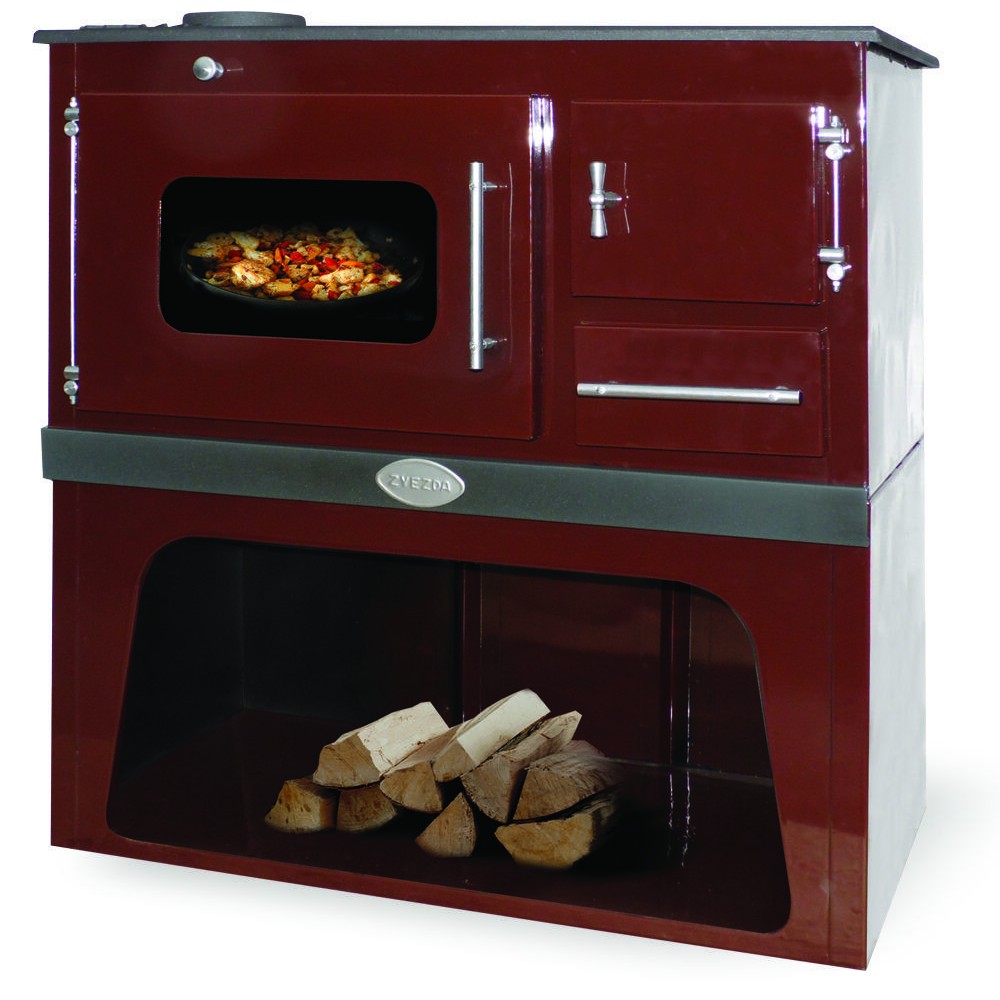 Stufa a Legna con Forno Zvezda Classic CPE, 5.7kW | Stufe A Legna | Legna |