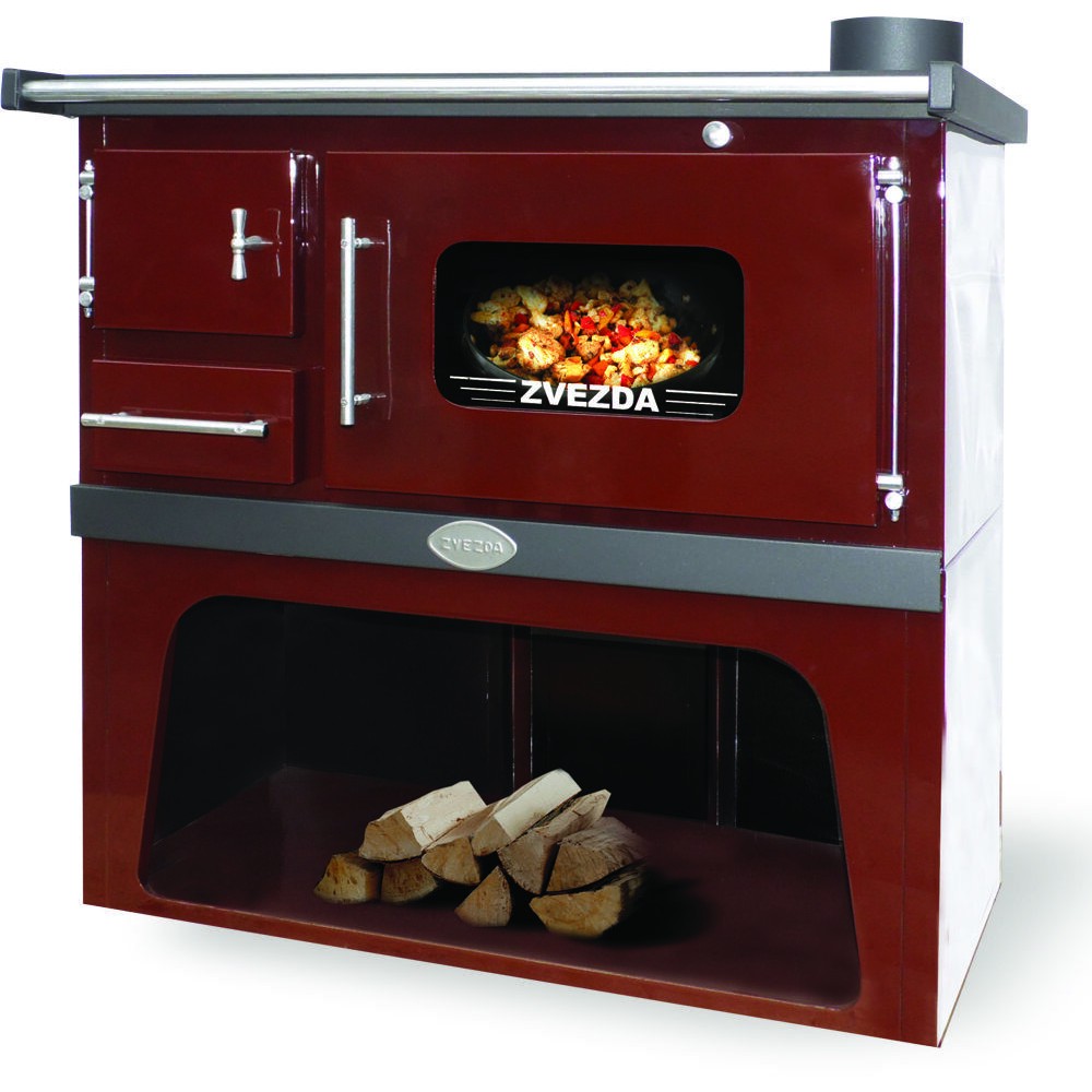 Stufa a Legna con Forno Zvezda Classic GFE, 5.7kW | Stufe A Legna | Legna |