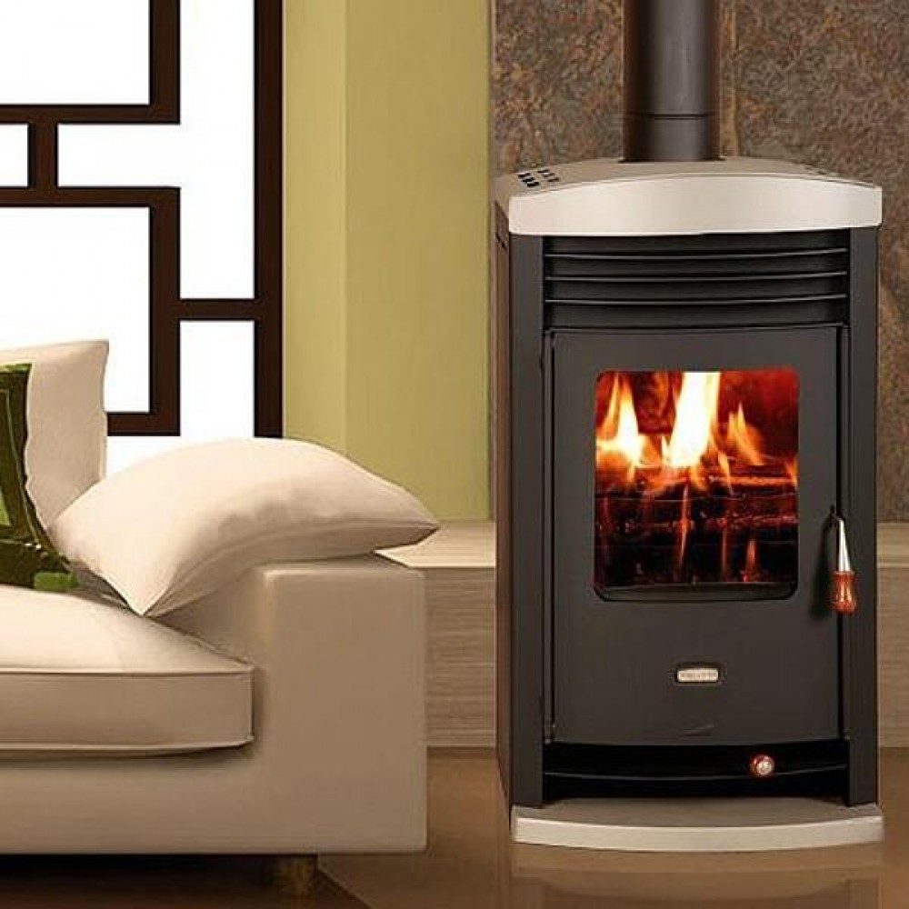 Stufa a Legna con Serbatoio d`Acqua Prity SK W10, 13.3kW | Termostufe a Legna | Stufe A Legna |