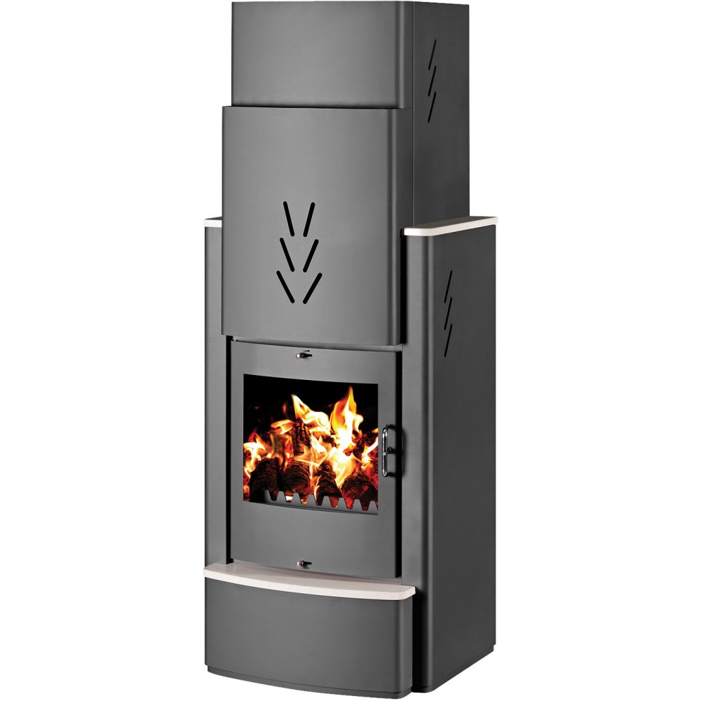Stufa a Legna con Serbatoio d`Acqua Victoria 05 Sonata B, 16kW | Termostufe a Legna | Stufe A Legna |