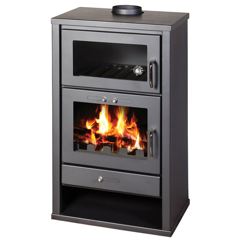 Stufa a legna con forno BALKAN ENERGY Triumph FB 21, 14kW | Termostufe a Legna | Stufe A Legna |