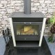 Stufa a Legna con Serbatoio d`Acqua Victoria 05 Rubin BO, avorio, 13kW | Termostufe a Legna | Stufe A Legna |
