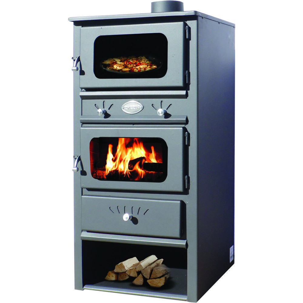 Stufa a Legna con Forno Zvezda MF 10, 7.6kW | Stufe a Legna | Stufe A Legna |