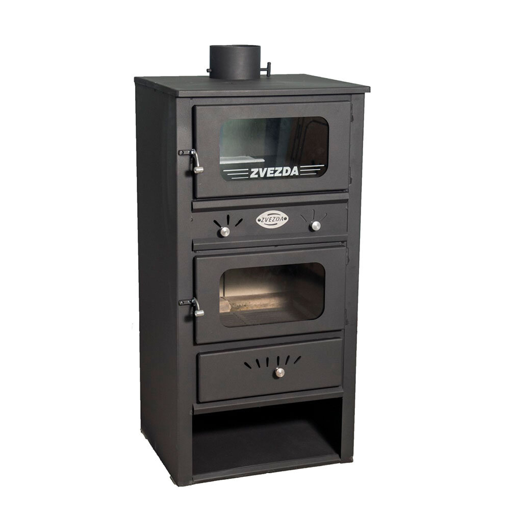 Stufa a Legna con Forno Zvezda MF 10, 7.6kW | Stufe a Legna | Stufe A Legna |