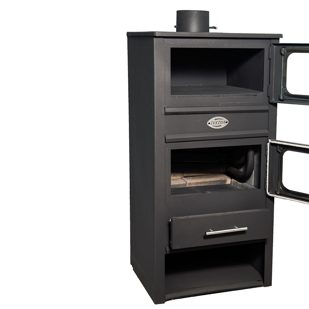 Termostufa a Legna con Forno Zvezda MF VR 9, 17.2kW | Stufe a Legna con Forno | Stufe A Legna |