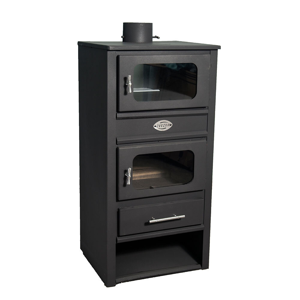 Termostufa a Legna con Forno Zvezda MF VR 9, 17.2kW | Stufe a Legna con Forno | Stufe A Legna |