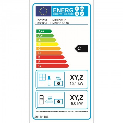 Termostufа a Legna Zvezda Maxi VR 16, 24.1kW - Confronto dei Prodotti