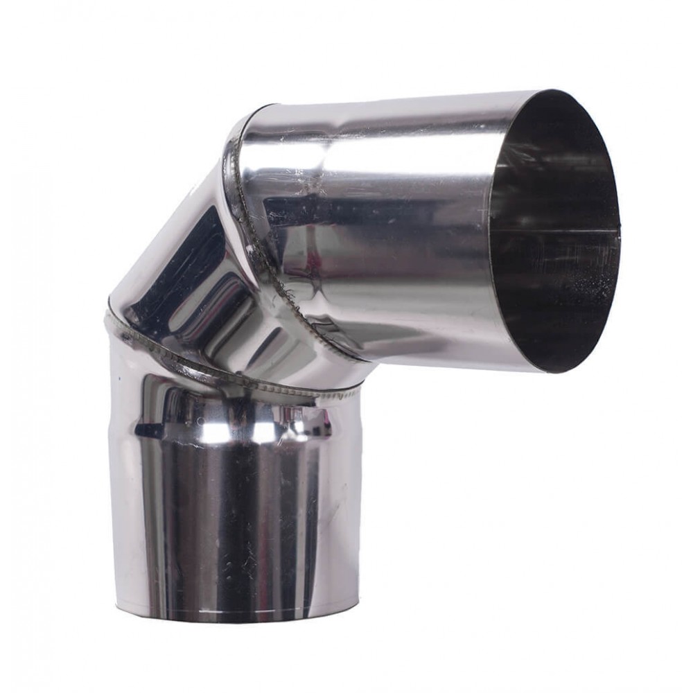Kit INOX tubi canna fumaria per stufa a pellet, 80-120mm | Comignoli | Camini |