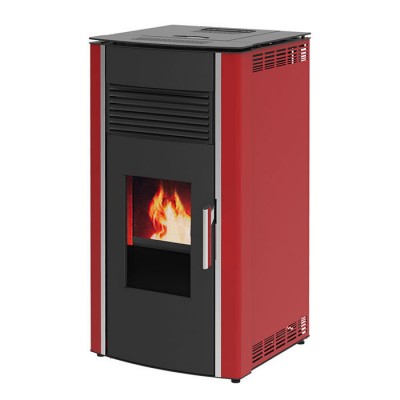 Stufa a Pellet ad Aria Alfa Plam Luca R, 8kW - Stufe a Pellet Canalizzata ad Aria