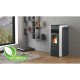 Termostufa a Pellet Alfa Plam Dino Silver, 17kW | Termostufe a Pellet | Stufe a Pellet |