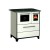 Stufa a Legna con Forno Alfa Plam Donna 70 Bianca, 5kW